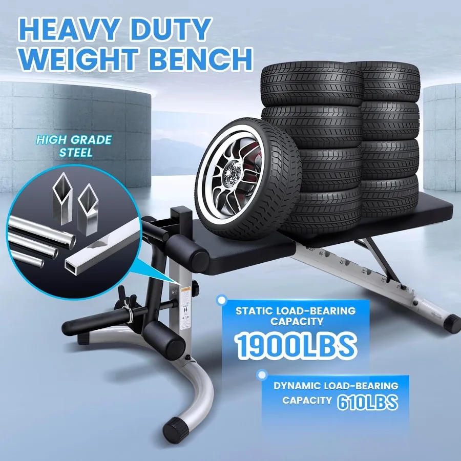 Adjustable Multipurpose Weight Bench 5