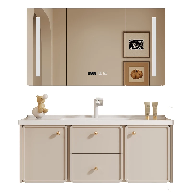 French Washbasin Bathroom Vanities Modern Vintage Vanity Light Bathroom Vanities Mirror Storage Mobiletto Bagno Home Furniture