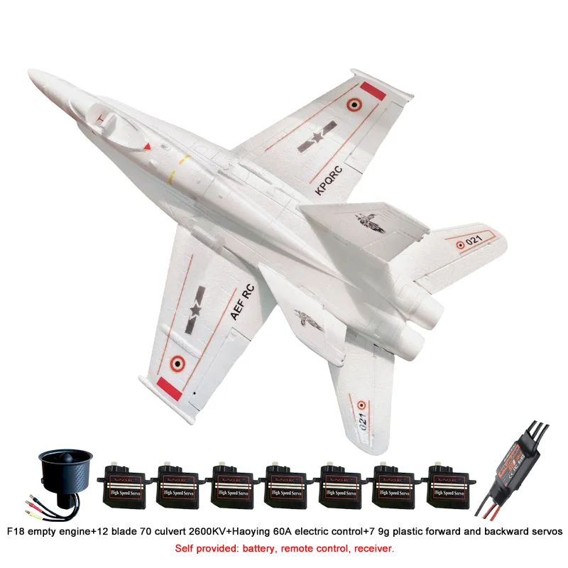 90㎜EDFダクト戦闘機F/A-18 ホーネットRED