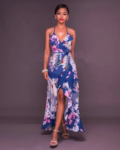 

Spring Summer Women Sleeveless Dress Slip Dress Elegant Slit Skirt Fashion Long Dress Daily Street Casual Ankle-length Skirt