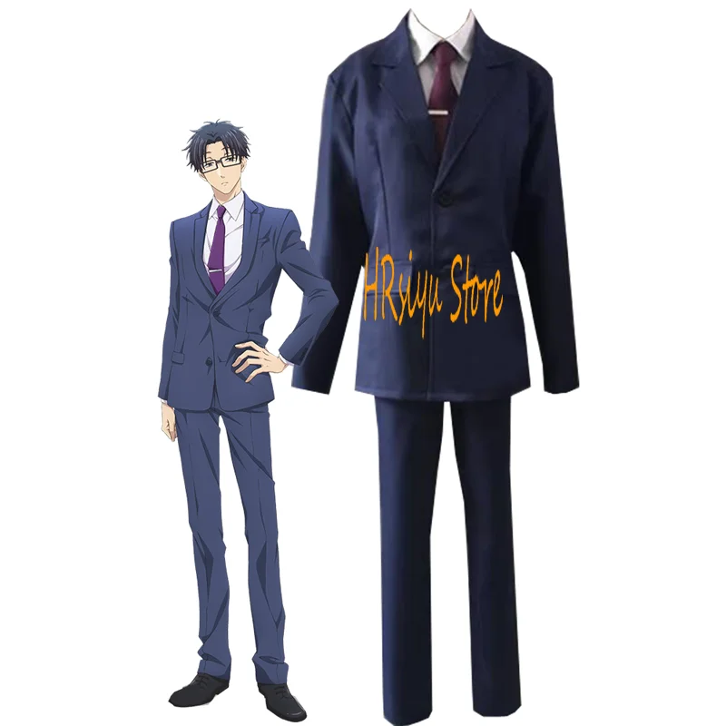 

Anime Cosplay Nifuji Hirotaka Costume Men's women Uniform Full Set Outfits Halloween Party Costume