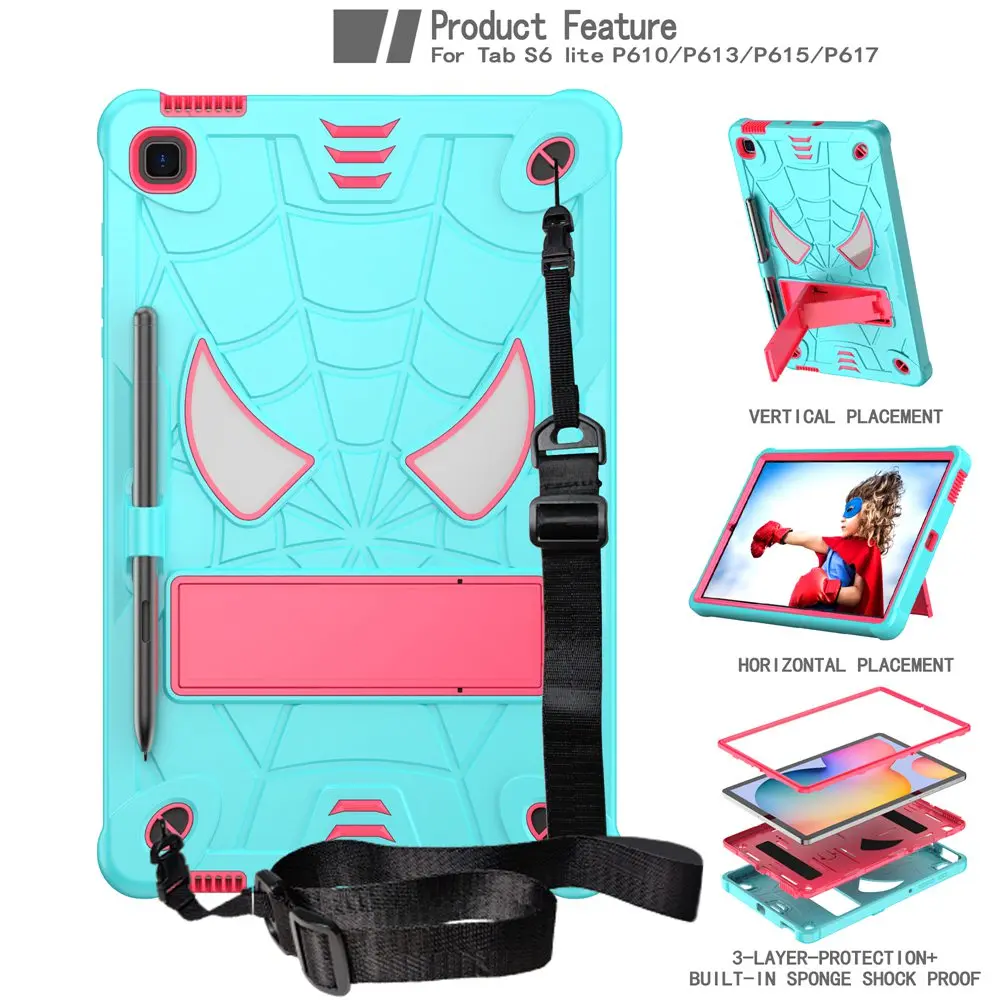 Kids Tablet Cover Case with Shoulder Strap