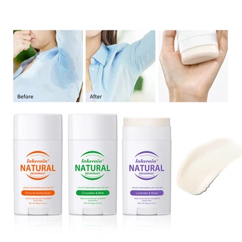 Solid Deodorant Stick Solid Perfume Balm Long-lasting Fresh Fragrance Deodorant Stick for Woman and Man Makeup 1
