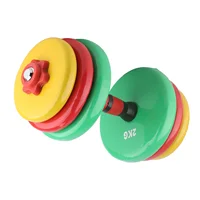 Colorful Dumbbell Hand Dumbbell Fitness Dumbbell Colorful Removable Non Slip Grip Fitness Gym Home Weight Lifting Hand Dumbbell - Image 5