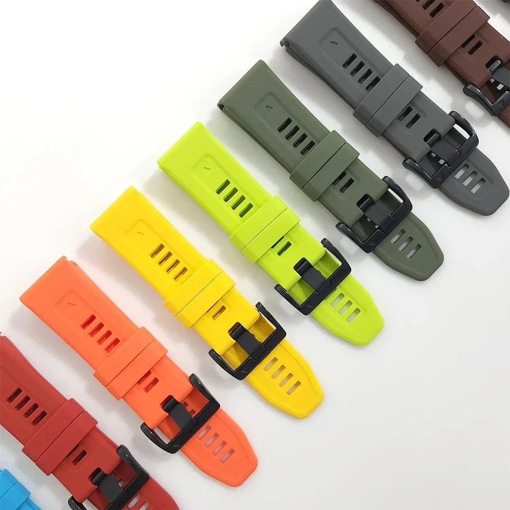 Universal QuickFit Silicone Watch Strap – 22mm and 26mm Adjustable Replacement Band