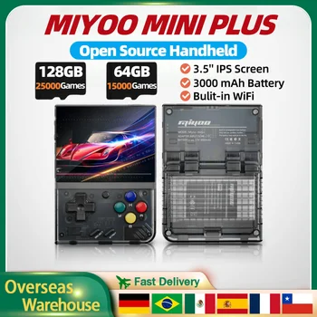 MIYOO Mini Plus Console di gioco portatile retrò portatile V2 Mini + Sistema Linux Schermo IPS Console per videogiochi classica Regalo per bambini 1