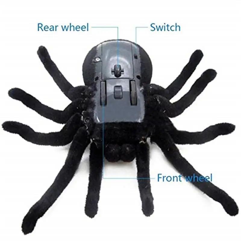 RC Toy Prank Simulation Spider Remote Control Stunt Car Christmas Halloween Funk Toys Gifts for Adult and Children 4