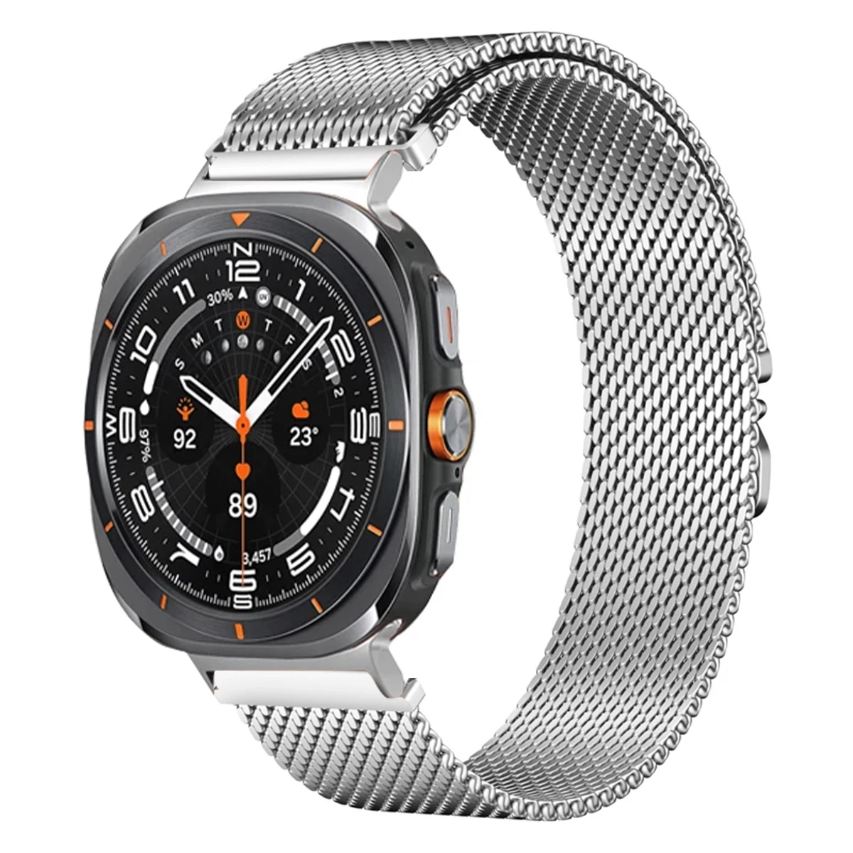 Seamless Magnetic Milanese Stainless Steel Watch Strap - Ultra 47mm Bracelet Band