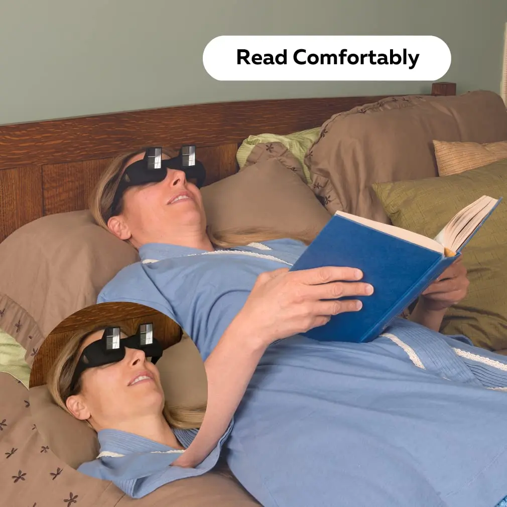 Reading Glasses Horizontal Lazy Lying Down Bed Reading Watching HD