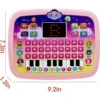 English LED screen lighting tablet learning machine multifunctional early education story children's toys 2