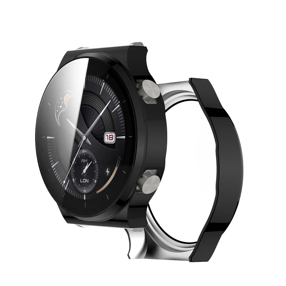 زجاج + حافظة لهاتف هواوي ساعة GT3 GT 3 Pro 46 مللي...