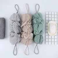 Body Scrubber Mesh Bath Exfoliating Brush Shower Brush Belt Back Scrub Exfoliator Skin Cleaner Dead Skin Remover Bathing Tools 2