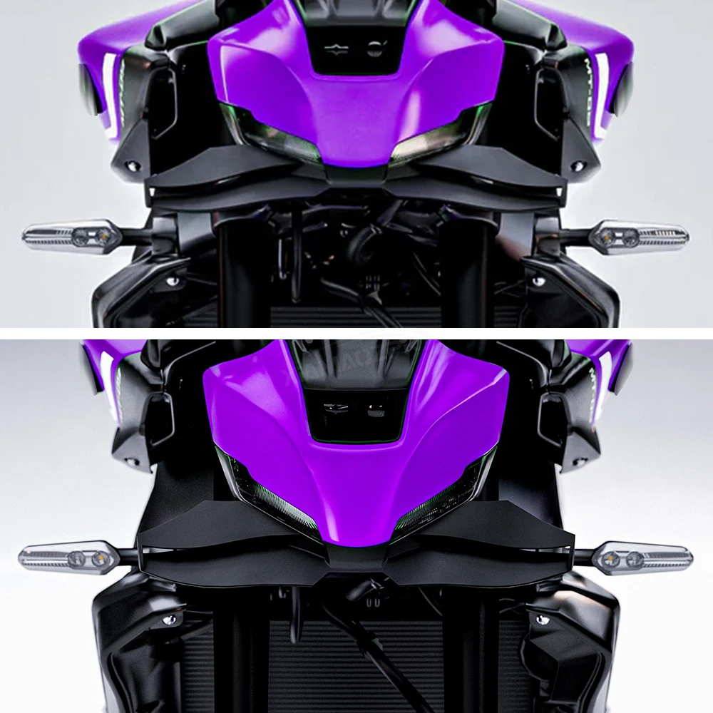 Aileron Aérodynamique Kit Spoiler Avant Moto Pour MT