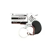 Rubber Band Shot Gun Toy Mini Keychain: Fun Creative Outdoor Party Accessory Alloy Pistol Collection Toy for Children Boy Gift 4