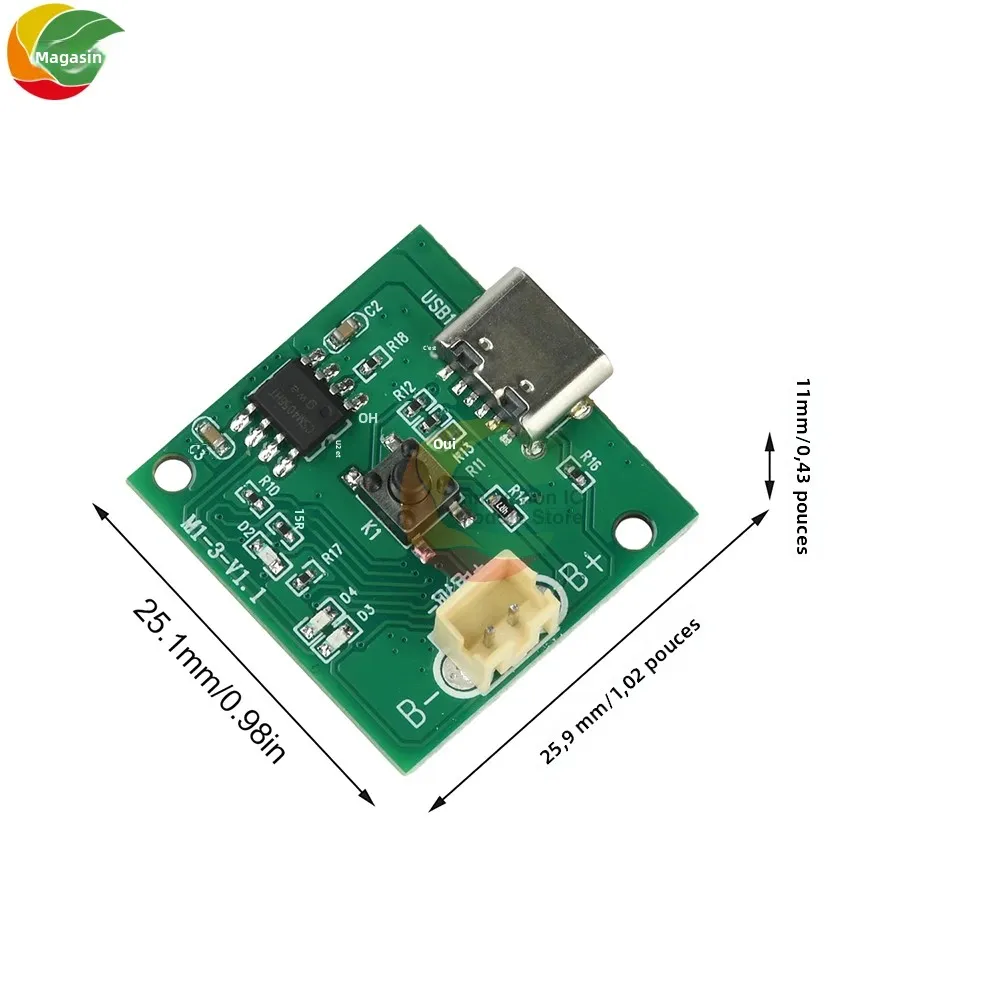 Bezkartáčový regulátor ESC 3-5V 3A 15W pro mini RC motory