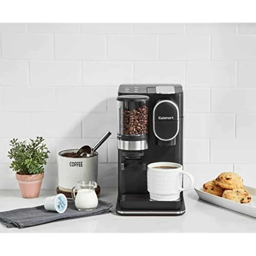  Cuisinart DGB-550BKP1 Automatic Coffeemaker Grind & Brew,  12-Cup Glass, Black: Drip Coffeemakers: Home & Kitchen