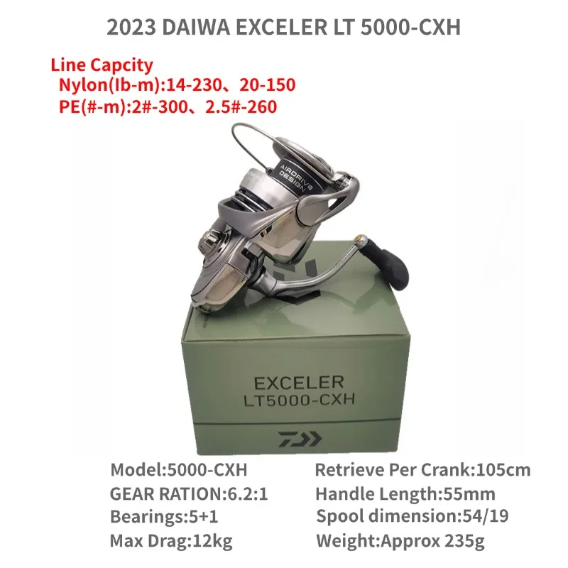 DAIWA - DAIWA 20 EXCELER(エクセラー) LT 3000-CXH DAIWA 20 Exceler LT 3000-CXH