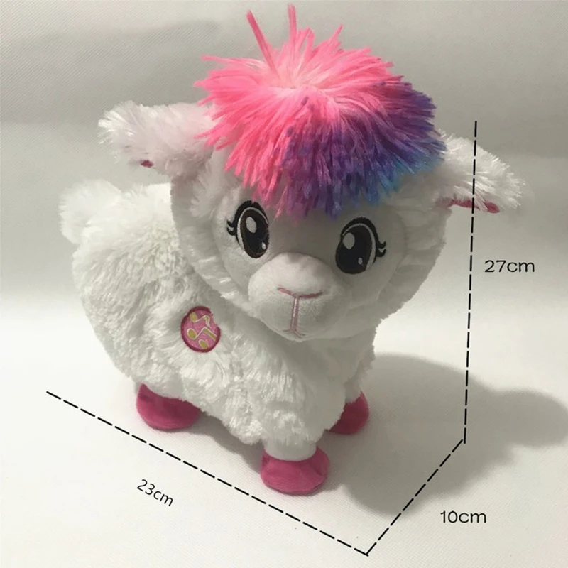 Sheep Llama Alpacas Plush Toy Electric Dancing Music Funny Toys Pets Doll Stuffed Soft Animal kids Christmas Gifts plush toys electric interactive toy