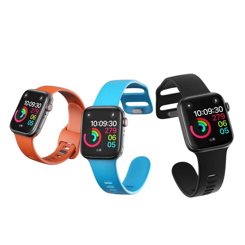 Ремешок силиконовый для Apple Watch 5 4 3 2 1 Series спортивный браслет смарт-часов iWatch 38 мм 42