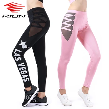 RION Yoga Leggings Women Sport Tights Running Fitness Trousers Seamless Long Pants Workout Athletics Sexy Training Gym Clothing 1