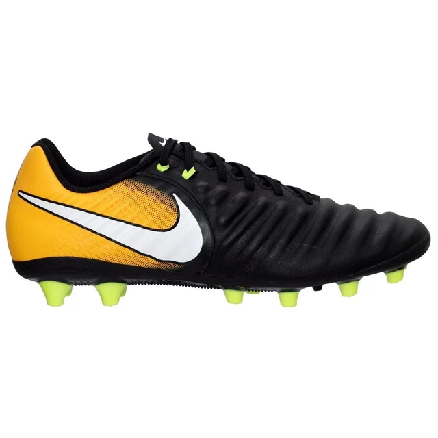 Bota Nike Tiempo Ligera Negra-amarilla -