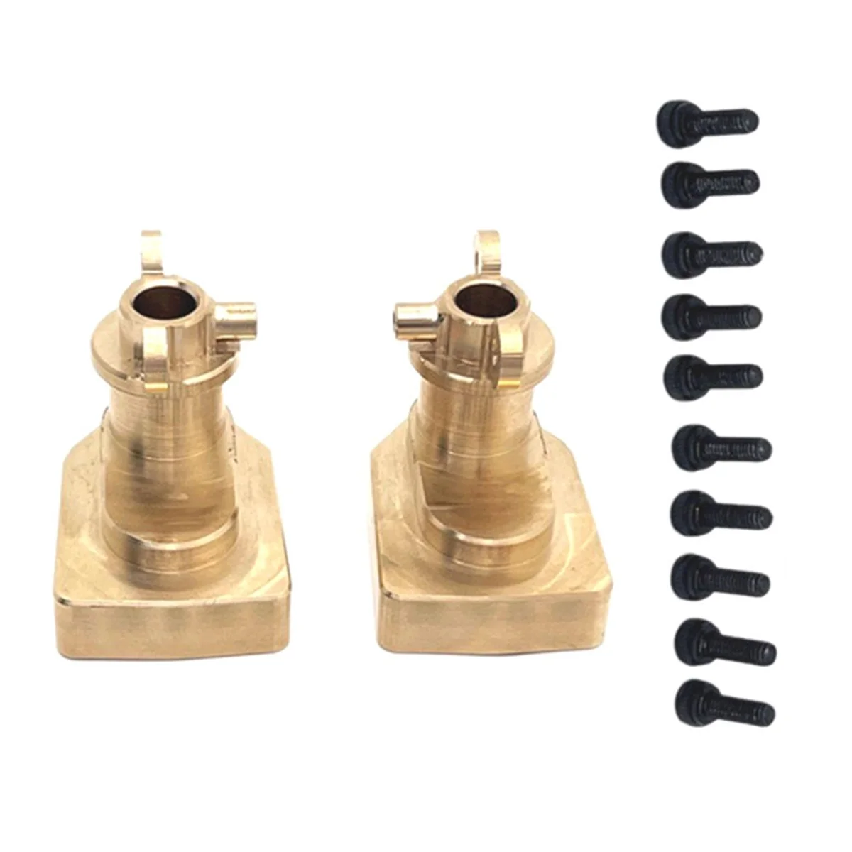 BAAU RC Car Upgrade Brass Rear Axle Cup Kit for 1/12 H12Y H12Y+ RC Car Toy Parts