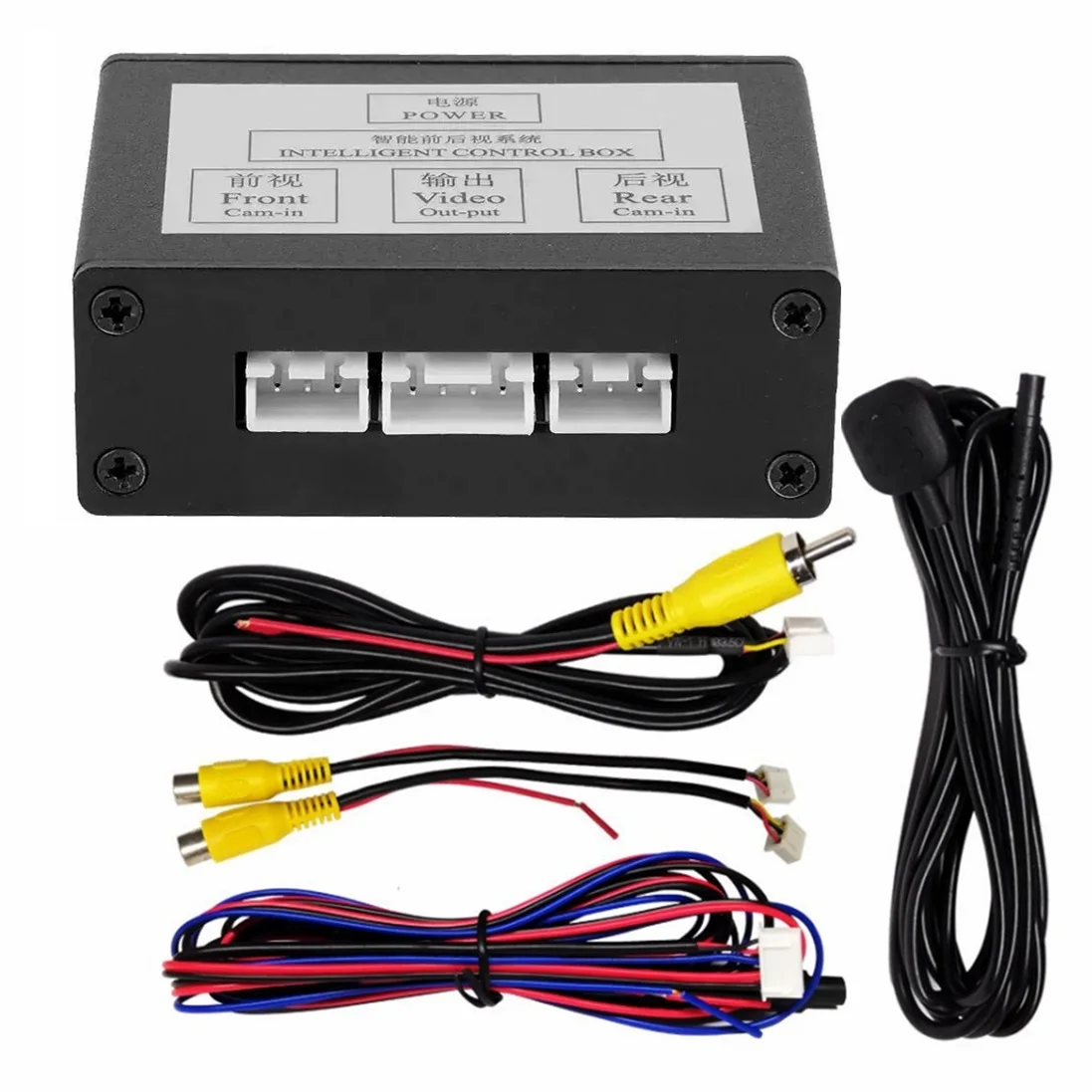 Car Front View Camera Switcher Smart Car Parking Camera Converter Front Rear View Video Switch