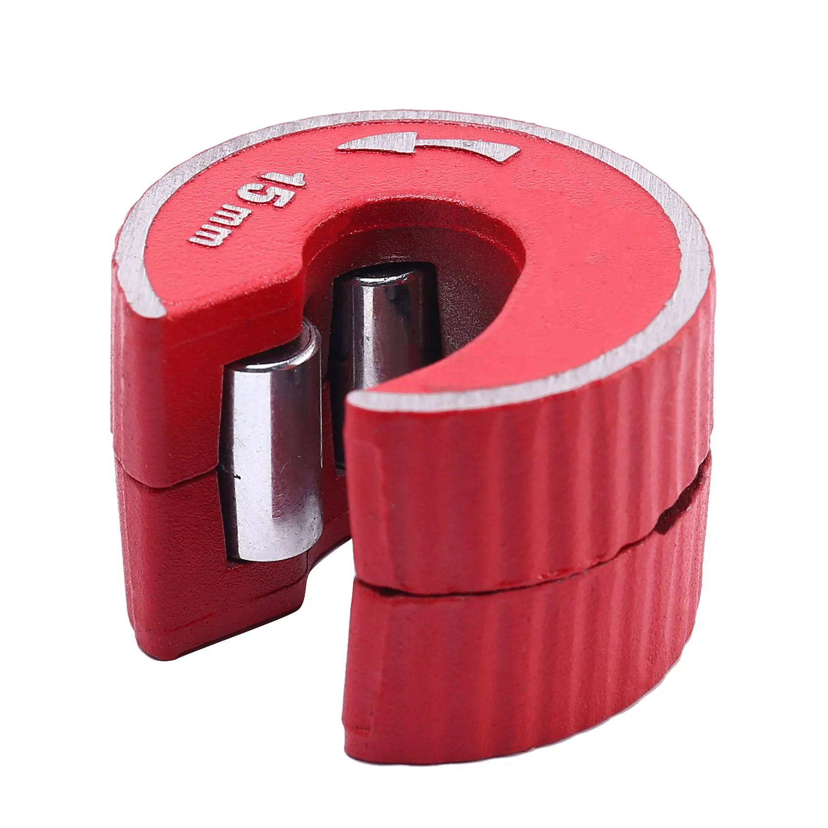Round Pipe Cutter Round Pipe Tube Cutter Aluminium Alloy Body Self Locking for Copper Tube Aluminium PVC Plastic Pipe Cutting Tool 15mm