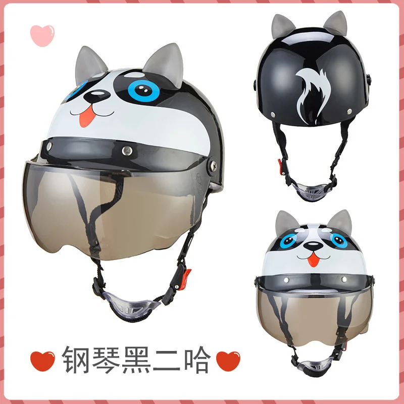 

Motorbike Helm With ear Open Half Face New Motocross Helmets Moto Bike Motorcycle Helmet Children Off-road Helmet Bike Downhill