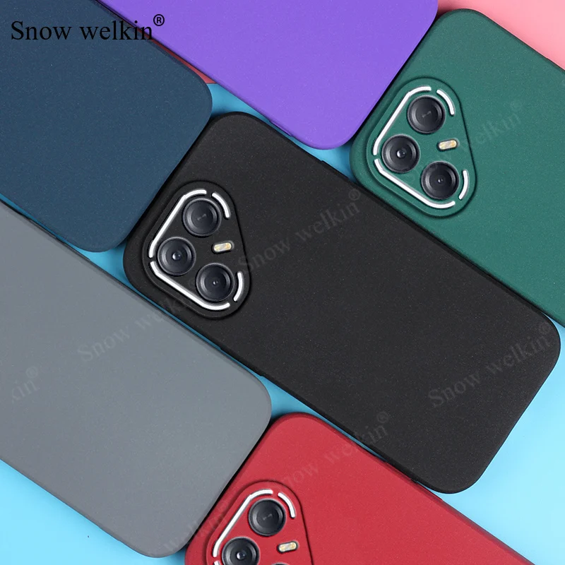 Tecno Pova Ultra Sand Matte Shockproof Silicone Case – Full Protection Phone Cover