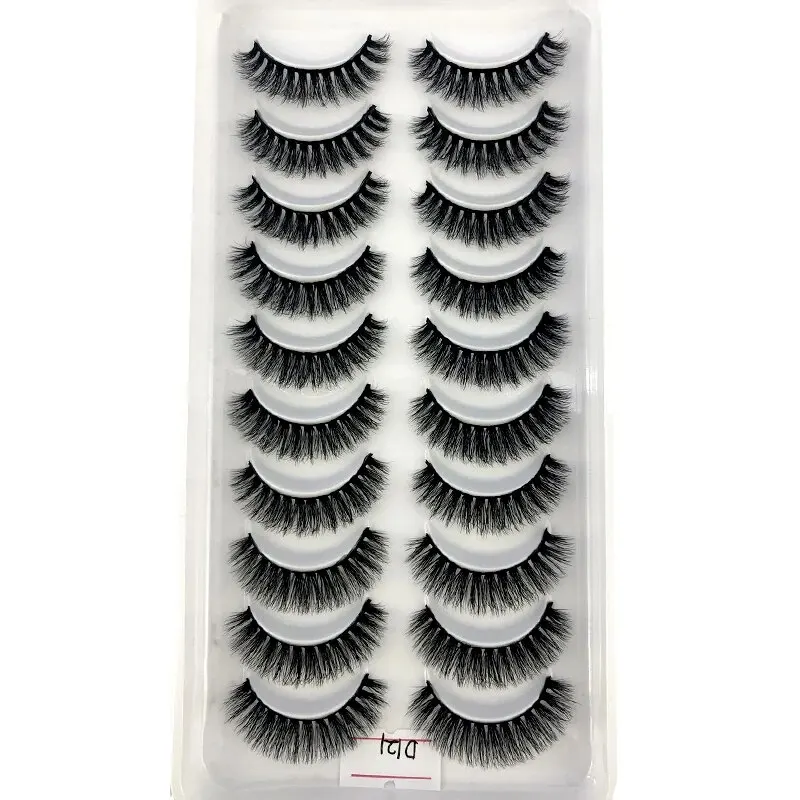 10 Pairs 3D Faux Mink Lashes 3