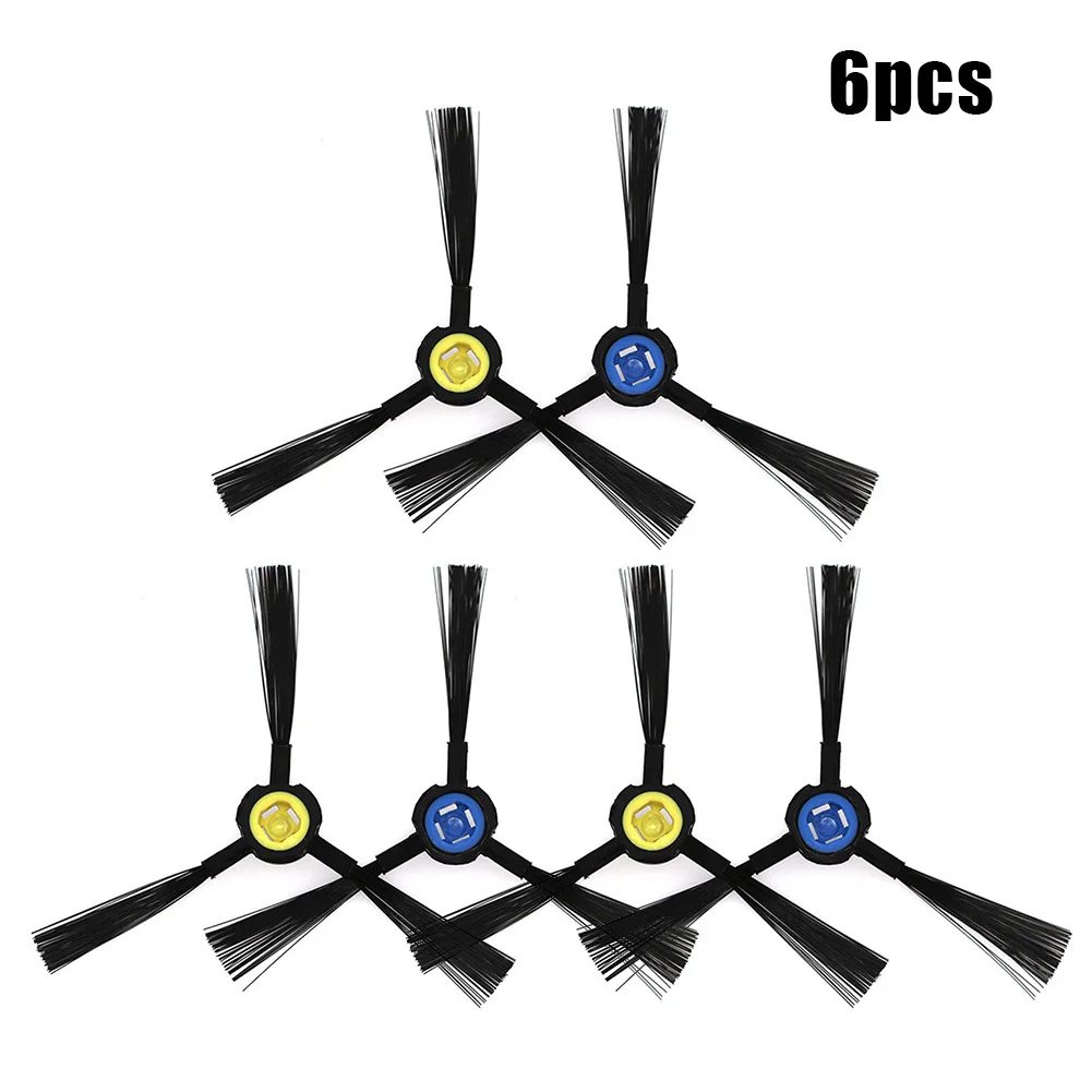 6pcs Vacuum Cleaner Side Brush For ILIFE V9e Robotic Vacuum Cleaner Accessories Sweeping Robot Vac Accessories Spare Part