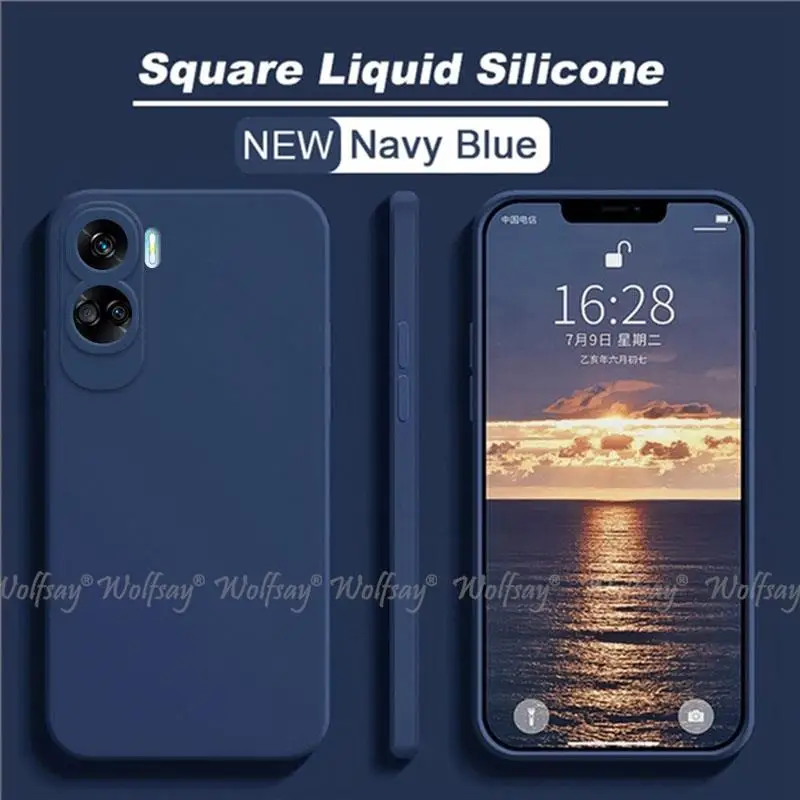 Liquid Silicone Rubber Protector Case for Smartphones - Plain Design Cover