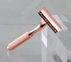 New Shaver Adjustable Safety Razor Barber Tools Double Edge Stainless Steel Classic Mens Women Mild Hair Removal Shaver Razor 2