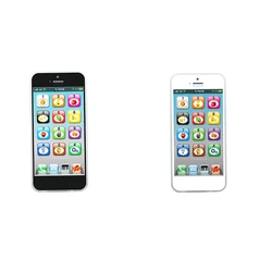Mobile Phone Toy Cellphone Props Boys Girls Charging Teaching Prop Children Learning Development Music Toys No 1