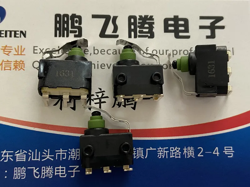 

1PCS MQS-421BB Magotan J518 J764 direction lock switch car micro-motion ignition switch curved foot 3 foot button with handle