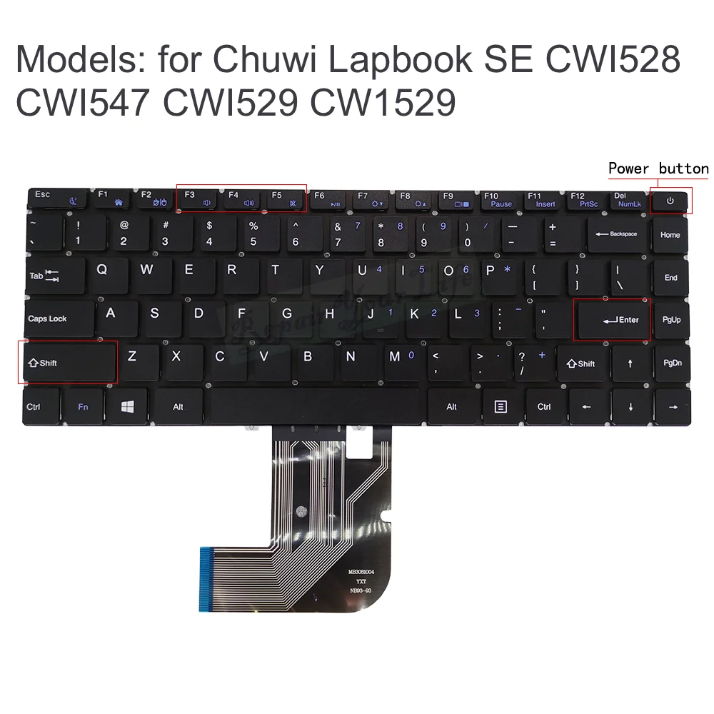 Batteria 5059B4-2S Per Chuwi GemiBook 13.3 E Pro 14 - 7.6V 38Wh 5000mAh, 2 Celle Li-ion