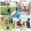 Fully Automatic Bubble Machine 12-Hole Electric Bubbles Trolley with Light Soap Blowers Outdoor Games Toy Gun Children Gift 4