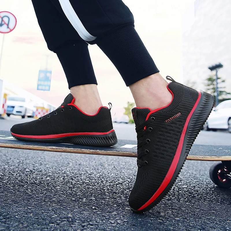 YRZL Men Running Walking Mesh Shoes Fashion Casual Sneakers Breathable Sport Athletic Lightweight Men Sneakers Casual Shoes 6