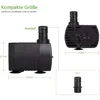 3/5/10/15/25W EU220v  US110V Submersible Water Pump for Water Gardens and Hydroponic Systems  Aquarium Tabletop Fountains Pon 6