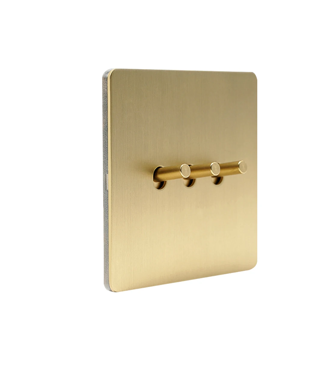 Wall lamp toggle retro switch panel 1-4 Gang2Way EU matte gold brushed stainless steel antique switch S0711c1d9870042cf8c2169eb004ae16az