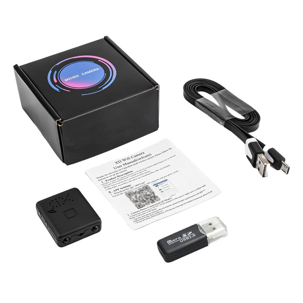 Full HD 1080P Secret Mini WIFI Camera Wireless Security Remote View 4K Cam  Video Audio Recorder Detecção de movimento Smart Home IP Micro Body  Camcorder cartão oculto - AliExpress