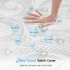 12 Inch Memory Foam Hybrid Mattress, a Box with Motion Isolation, Strong Edge Support, Pressure Relief, Medium Firm 3