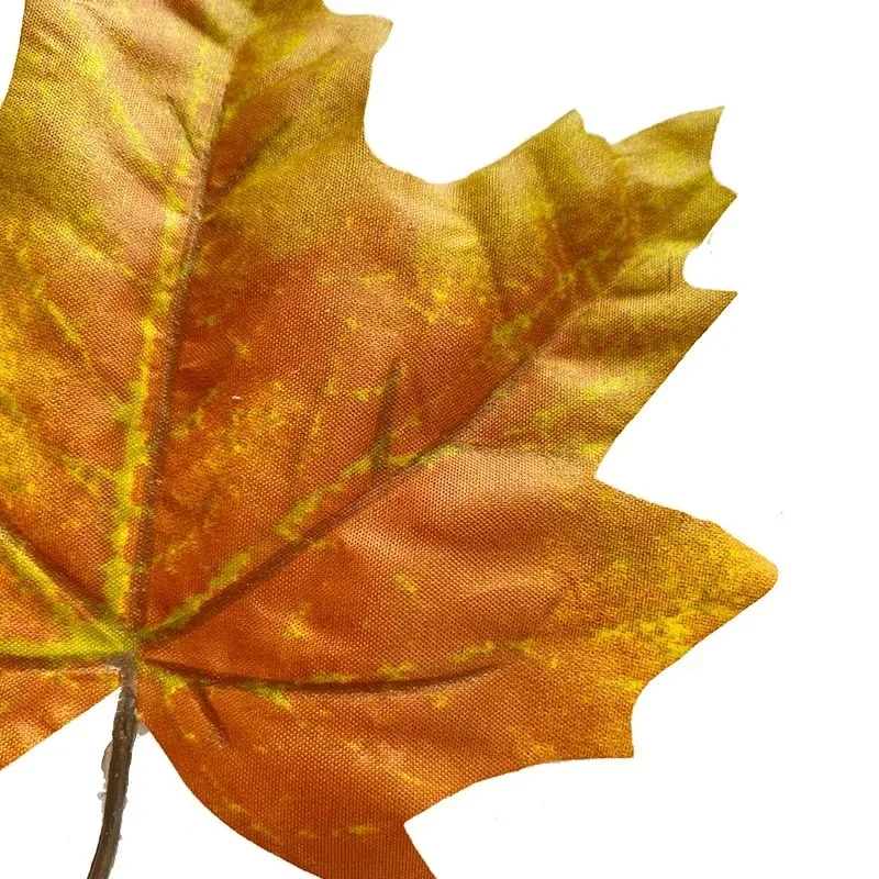 Artificial Canadian Maple Leaf 12 Halloween Shooting Props Simulated Maple Leaf Home Decore  Home Decoration Accessories
