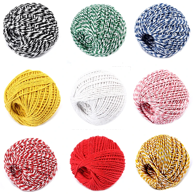Description Picture 5 of itemMeat Sausage Tie Rope Cooking Butcher's Cotton Twine Meat Trussing Strings 70/75m