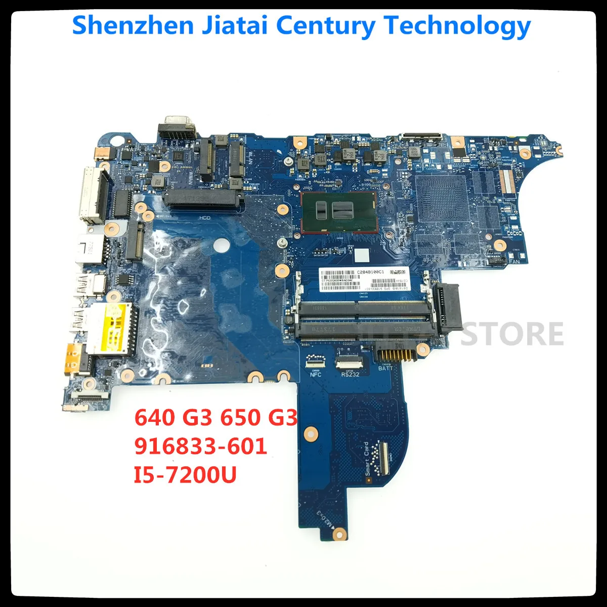 916833-601 Per Probook Probook 640 G3 650 G3 6050A2860101-Mb-A01 Con Sr2Zu I5-7200U Cpu 100% Di Lavoro Ben