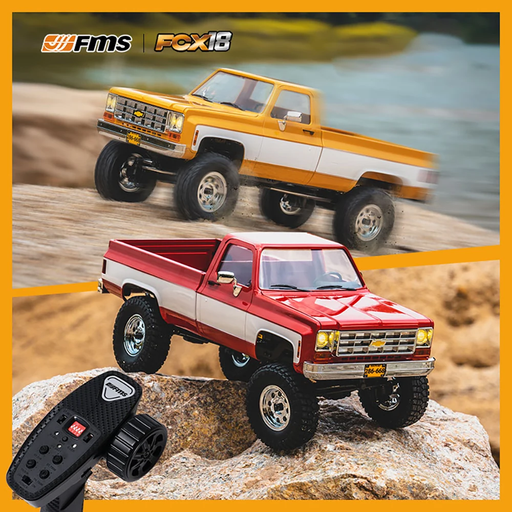 1/18 RC Car FCX18 K10 RC Electric Remote Control Model Car Rock Crawler Adults Children's Toys