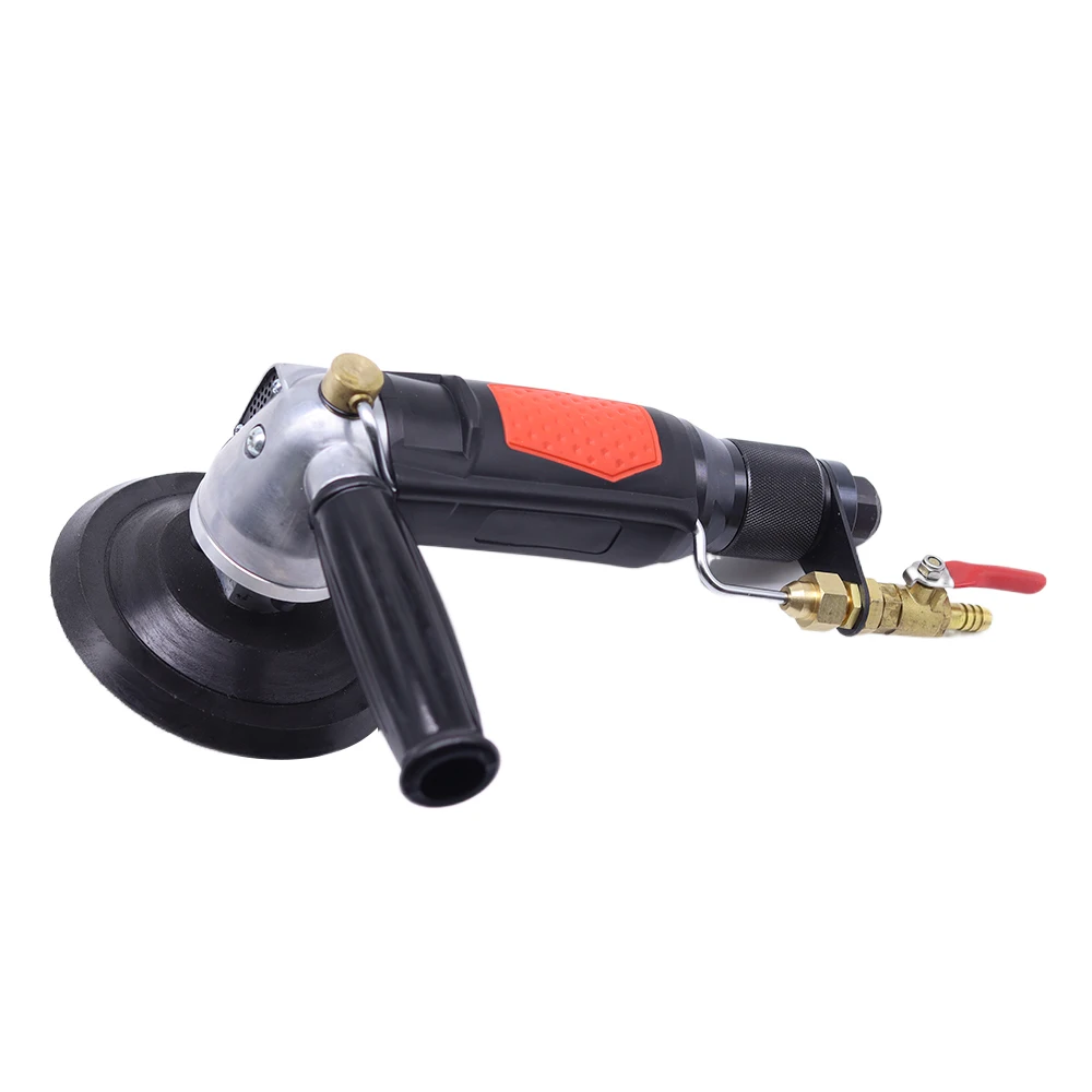 5" Professional Air Wet Sander Polisher Water-Injection 5 inch Pneumatic Water Milling Polishing Machine