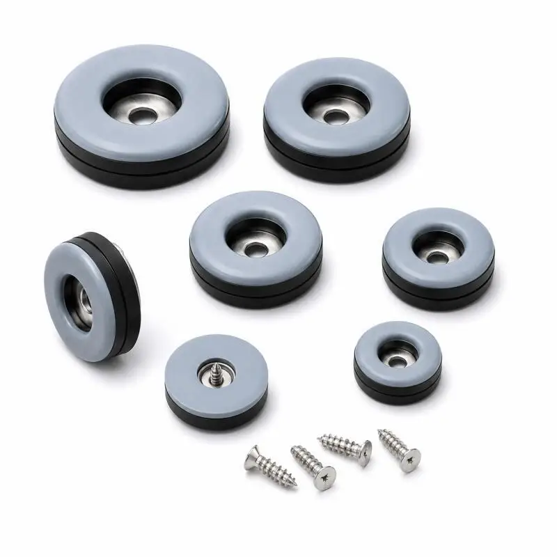 Heavy Duty Anti-Abrasion Furniture Leg Slider Pads - Floor Protectors