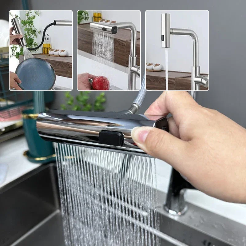

Kitchen Faucet Waterfall Stream Sprayer Head Sprayer Filter Diffuser Water Saving Nozzle Faucet Connector Mixers Tap Accessorie
